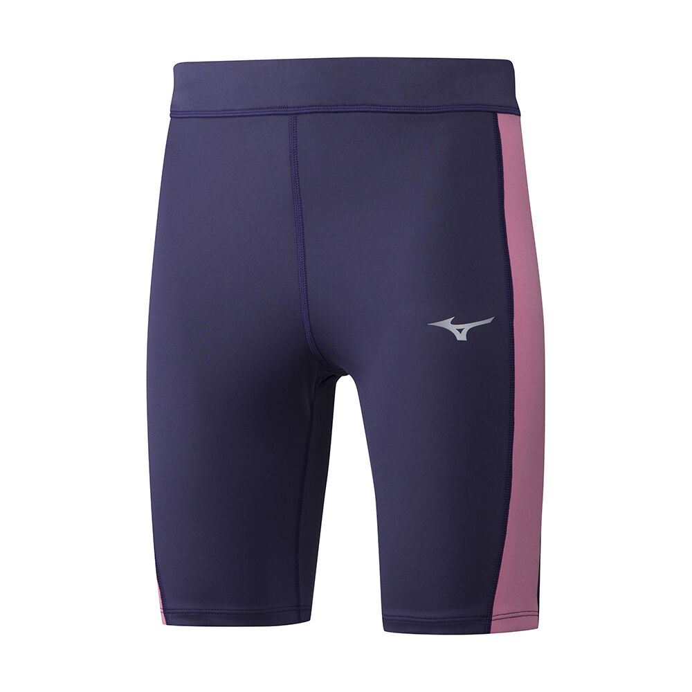 Mizuno Impulse Core Mid Cut Női Leggings Sötétkék JOG137405